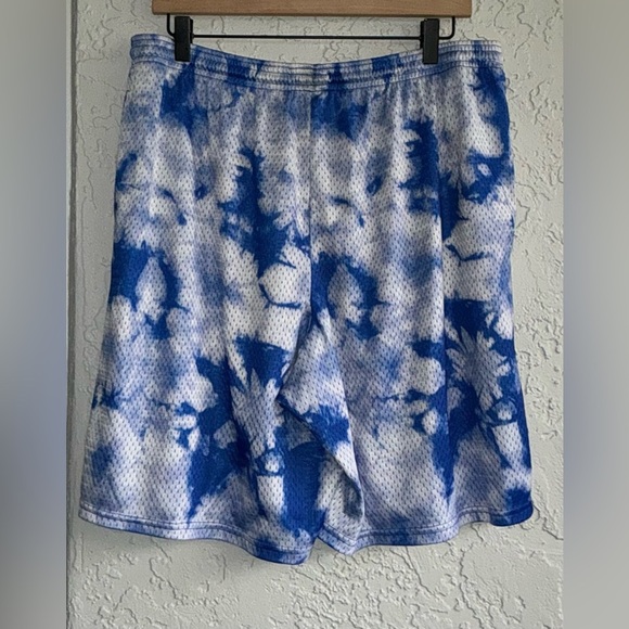 Champion Cloudy Blue and White Shorts - Picture 7 of 8